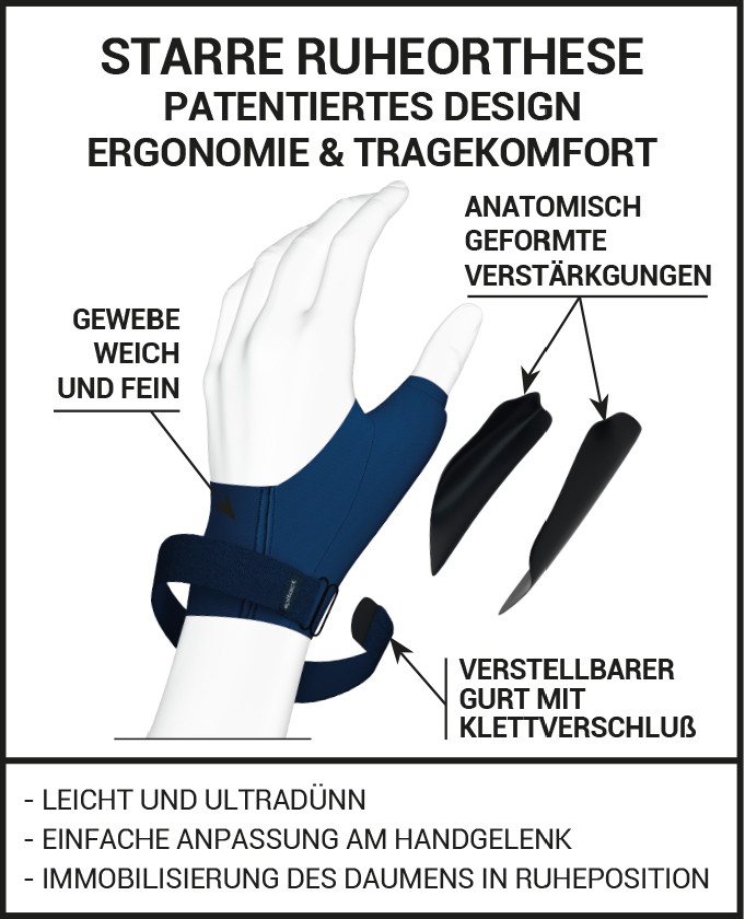 arguments 2 duo pack: daumenbandagen tag & nacht