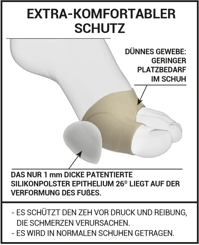 Hallux Valgus schutz epitact